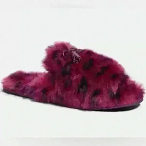 Coach Zoe Slipper with Oceot Print